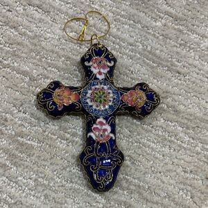 Cloisonné Enamel Gold Ornament